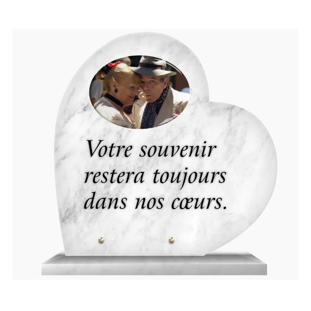Plaque granit CG-10 - Plaques Funéraires Créations®