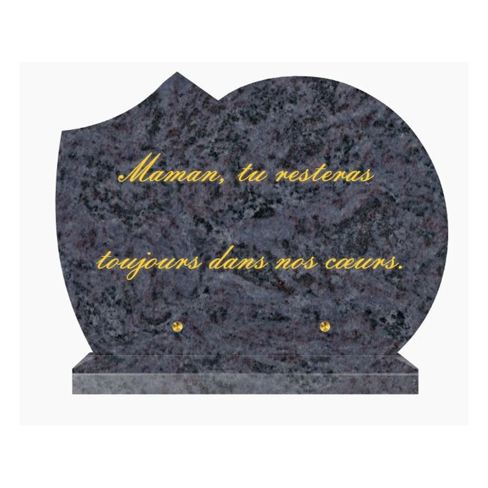 Plaque granit CG-30 - Plaques Funéraires Créations®