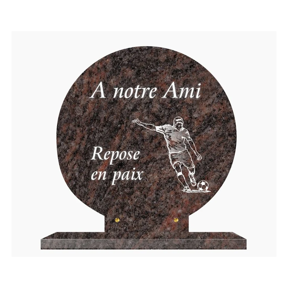 Plaque granit CG-35 - Plaques Funéraires Créations®