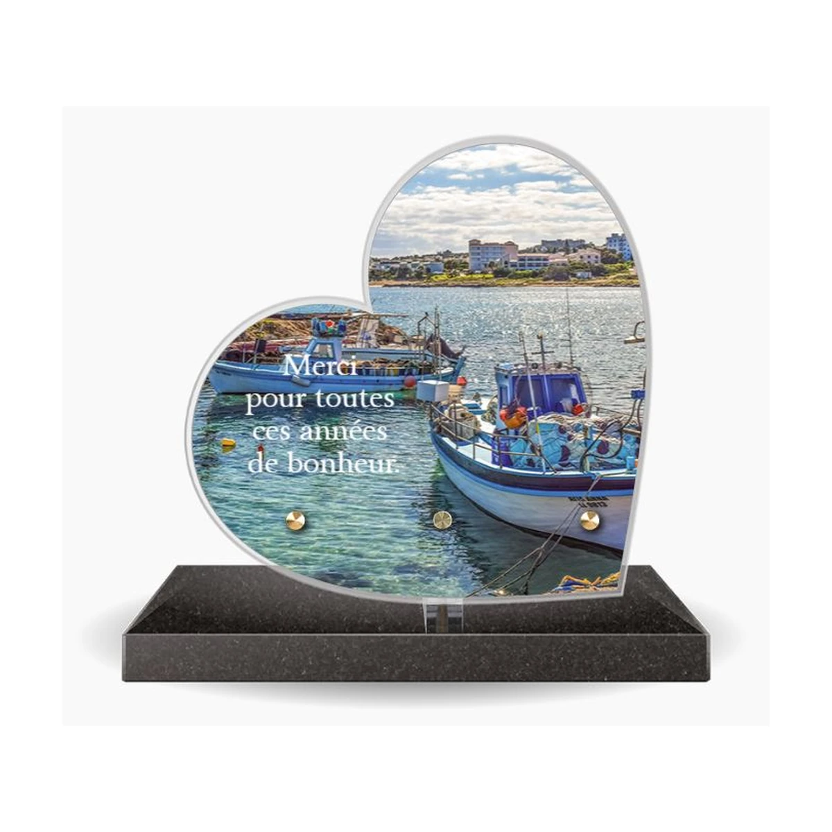 CA-3 – plaque Altuglas personnalisable – Plaques Funéraires Créations®