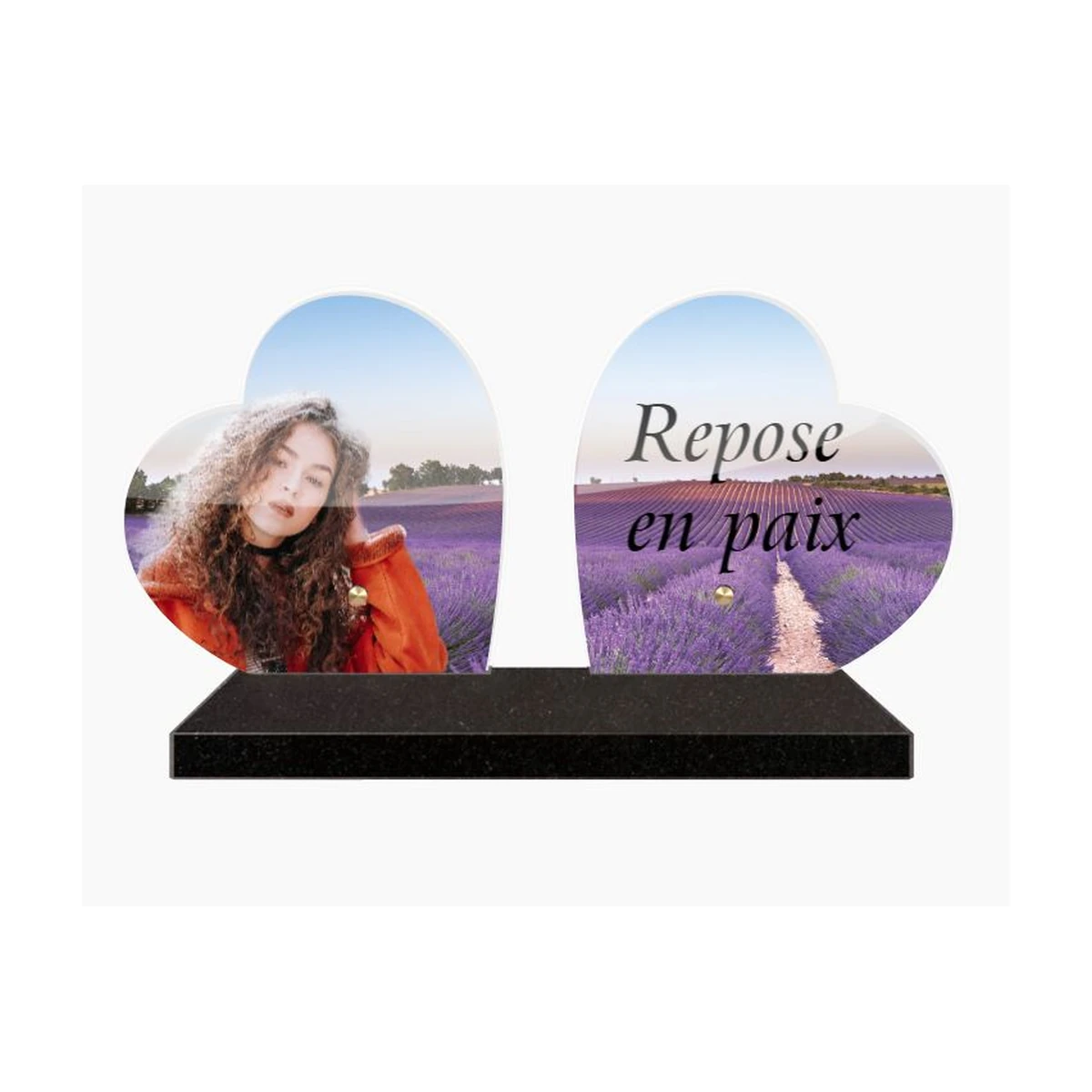 CA-7 – plaque Altuglas personnalisable – Plaques Funéraires Créations®