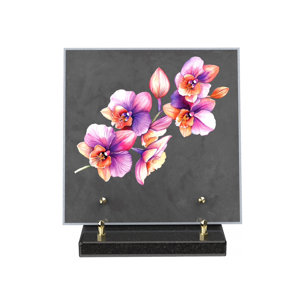 Plaque funéraire ENORA – Plaques Funéraires Créations®