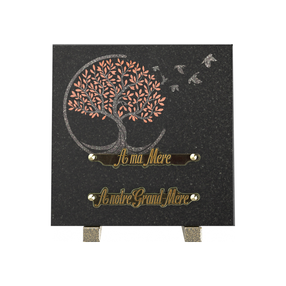 Plaque funéraire FIBULE – Plaques Funéraires Créations®