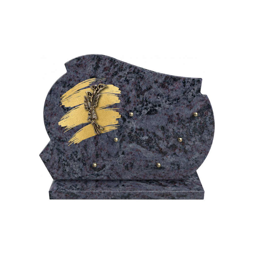 Plaque funéraire DORÉLINE – Plaques Funéraires Créations® – vue complémentaire