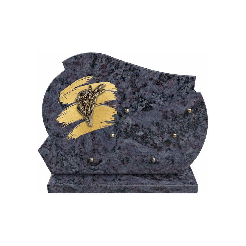 Plaque funéraire DORÉLINE – Plaques Funéraires Créations® – vue complémentaire