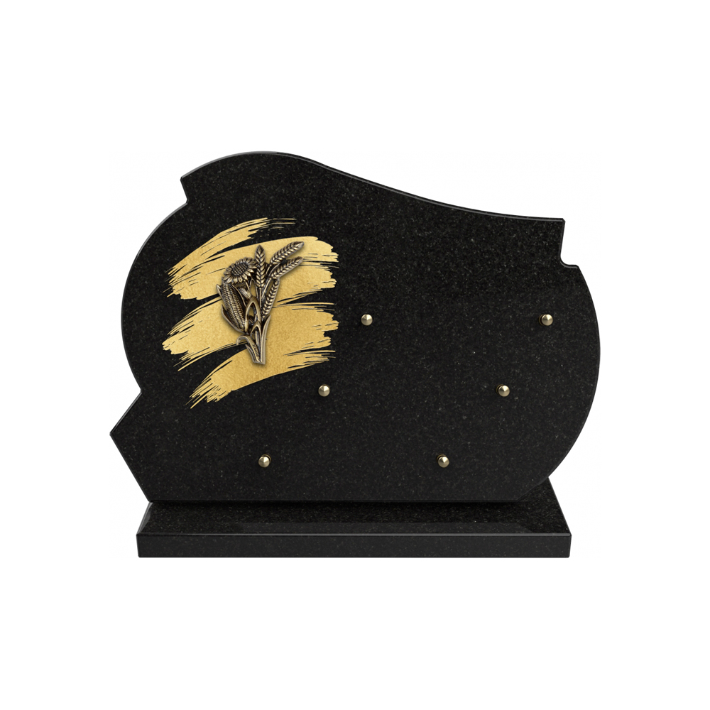 Plaque funéraire DORÉLINE – Plaques Funéraires Créations® – vue complémentaire