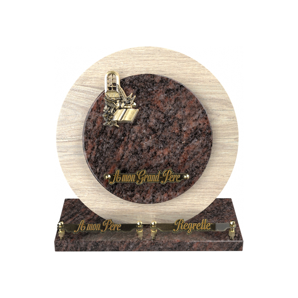 Plaque funéraire DURAMEN – Plaques Funéraires Créations®