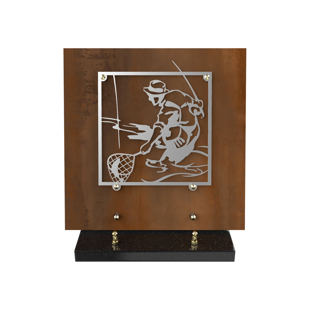 Plaque funéraire BRILLA – Plaques Funéraires Créations® – vue complémentaire