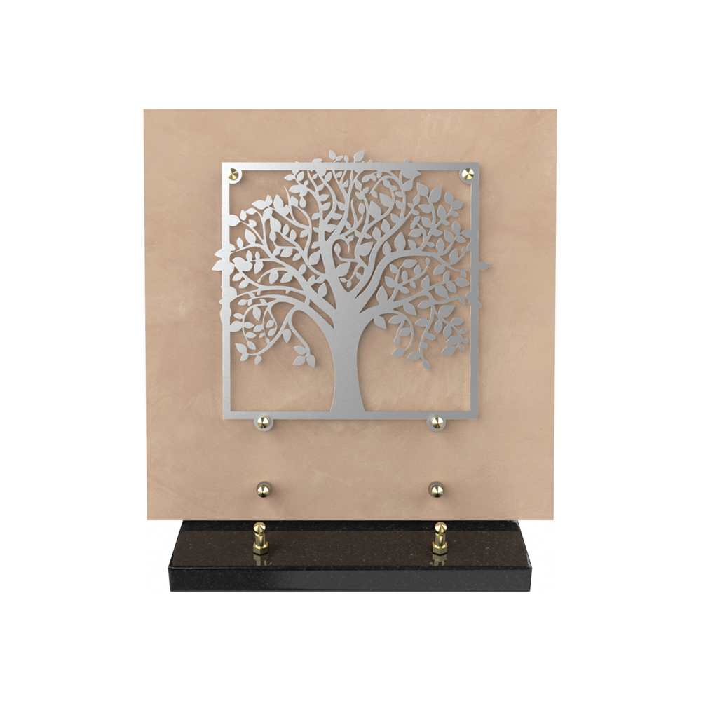 Plaque funéraire BRILLA – Plaques Funéraires Créations®