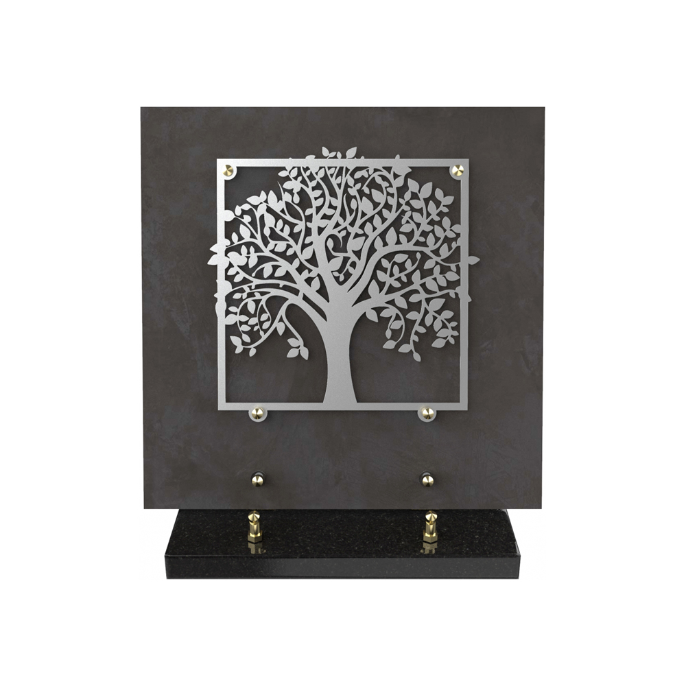 Plaque funéraire BRILLA – Plaques Funéraires Créations® – vue complémentaire