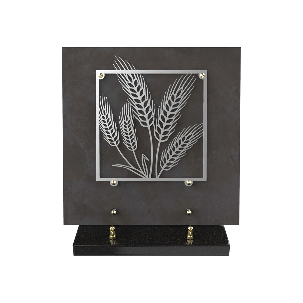 Plaque funéraire BRILLA – Plaques Funéraires Créations® – vue complémentaire