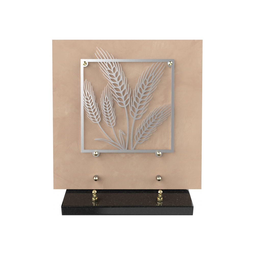 Plaque funéraire BRILLA – Plaques Funéraires Créations® – vue complémentaire