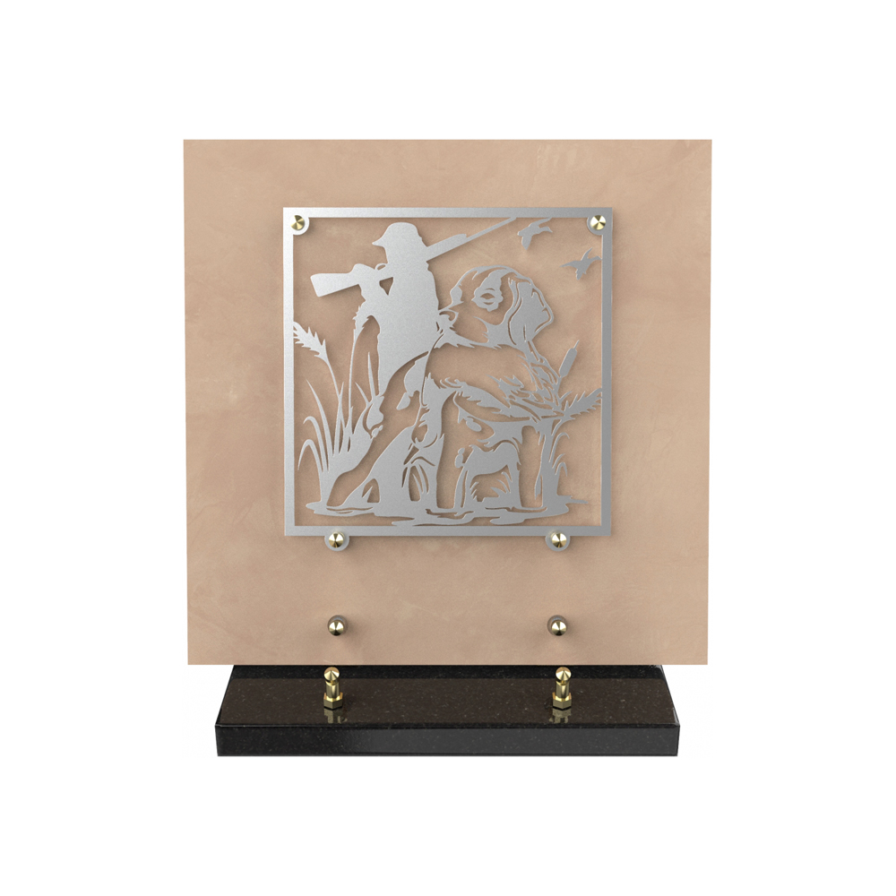 Plaque funéraire BRILLA – Plaques Funéraires Créations® – vue complémentaire