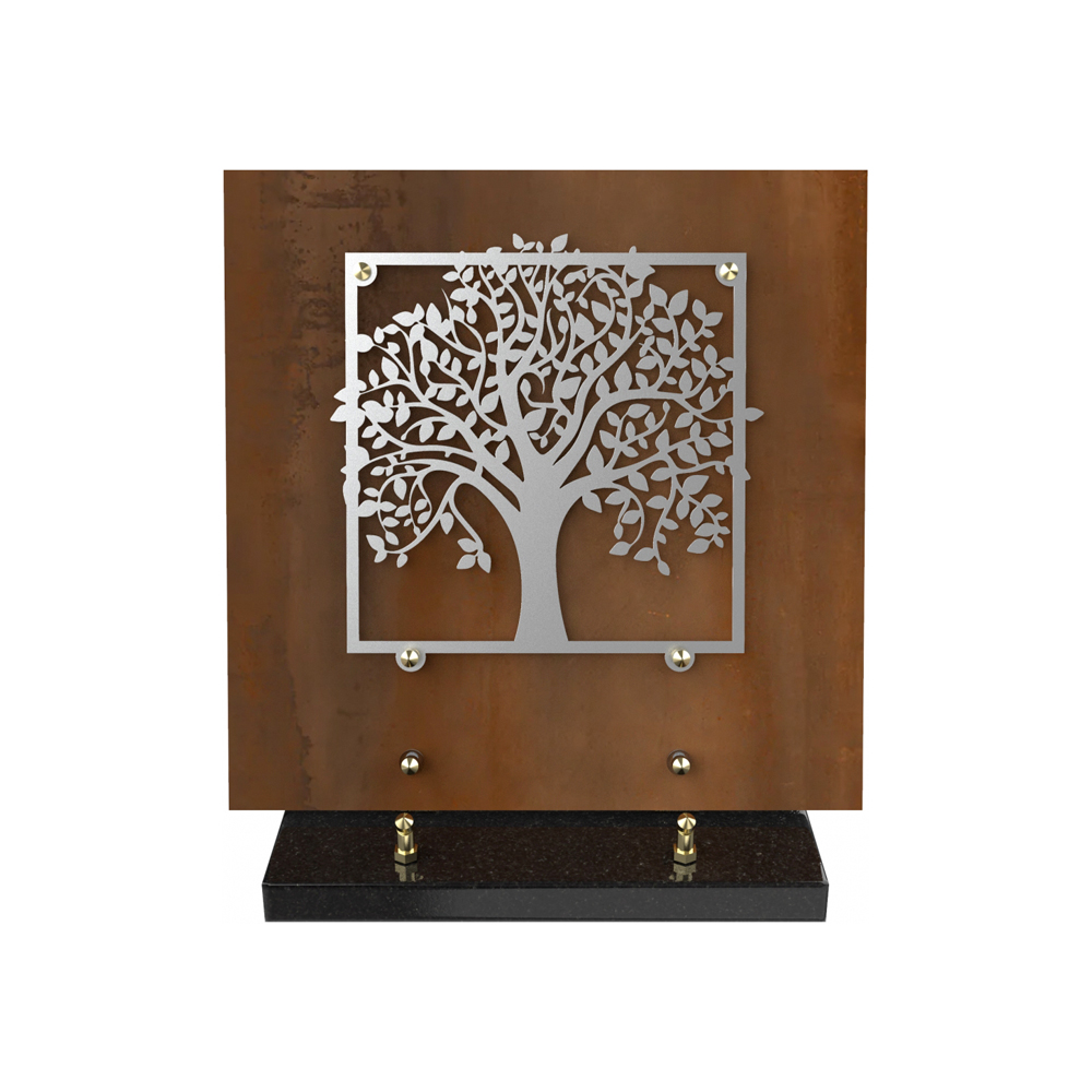 Plaque funéraire BRILLA – Plaques Funéraires Créations® – vue complémentaire
