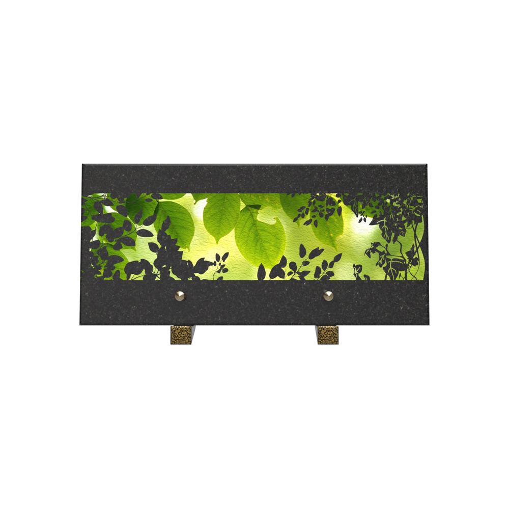 Plaque funéraire VARI – Plaques Funéraires Créations® – vue complémentaire