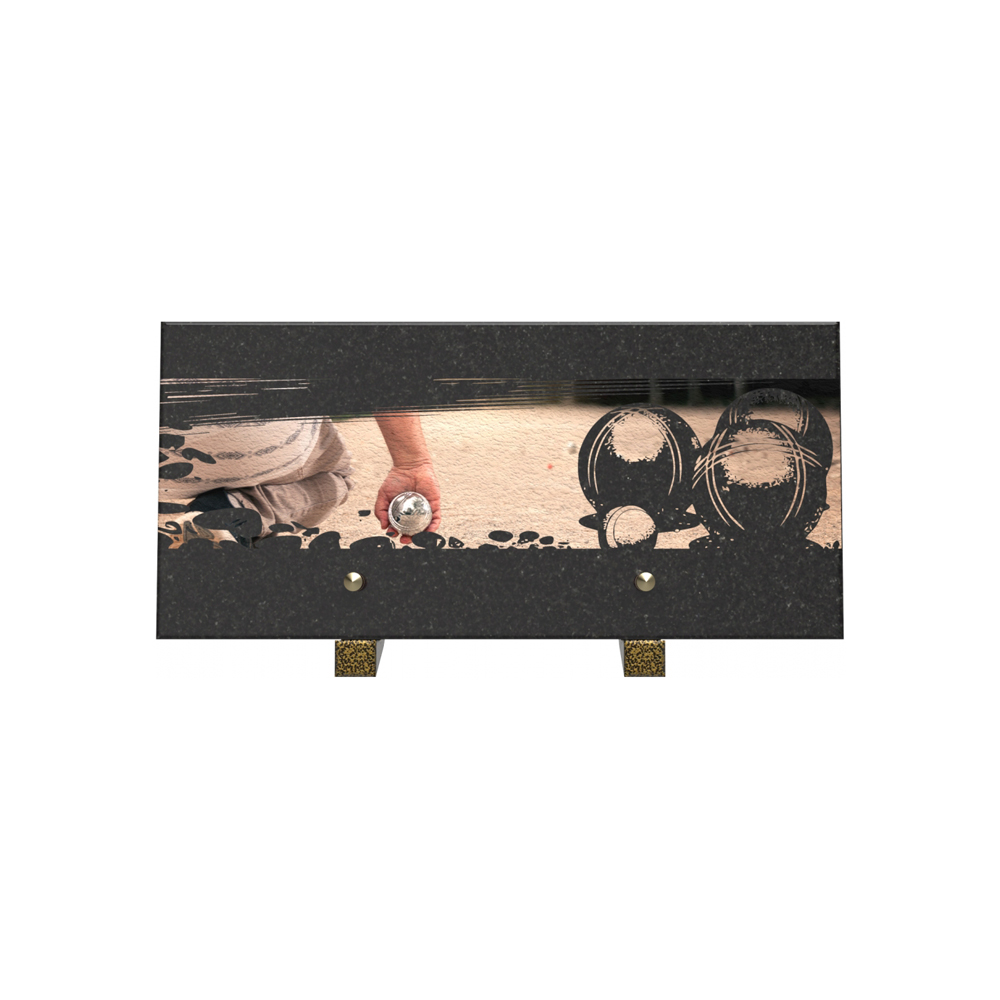 Plaque funéraire VARI – Plaques Funéraires Créations® – vue complémentaire