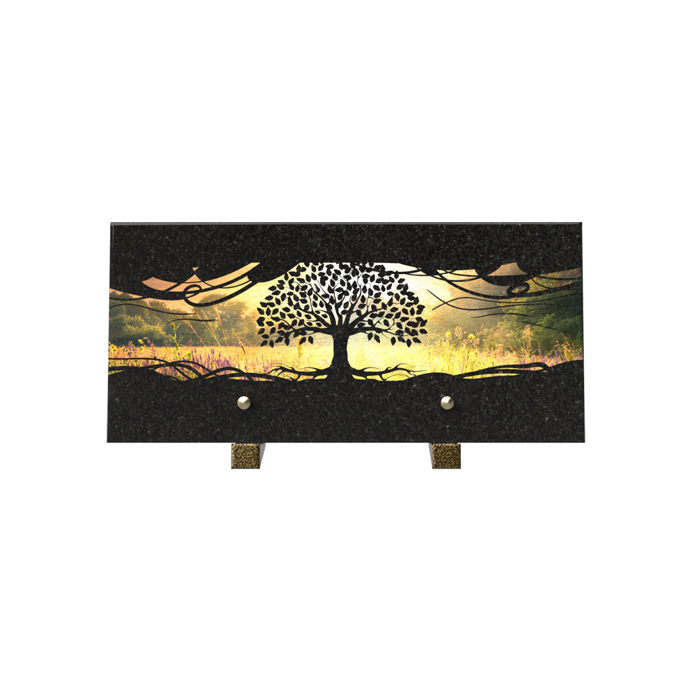 Plaque funéraire VARI – Plaques Funéraires Créations®