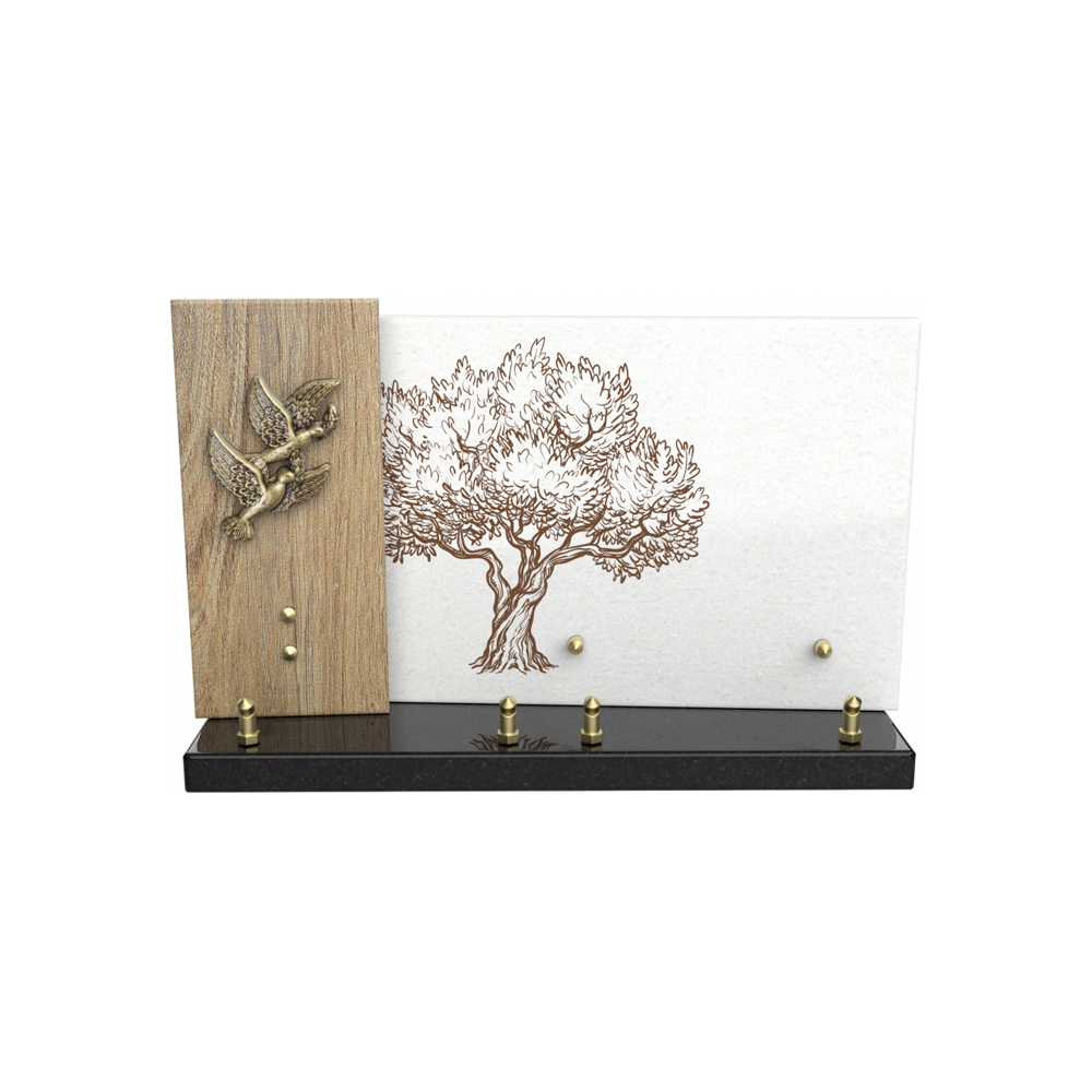 Plaque funéraire CHYPRE – Plaques Funéraires Créations®