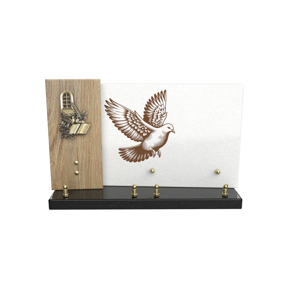 Plaque funéraire CHYPRE – Plaques Funéraires Créations® – vue complémentaire