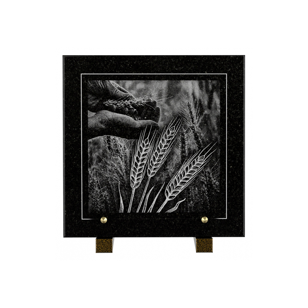 Plaque funéraire ÉVOCATION – Plaques Funéraires Créations®