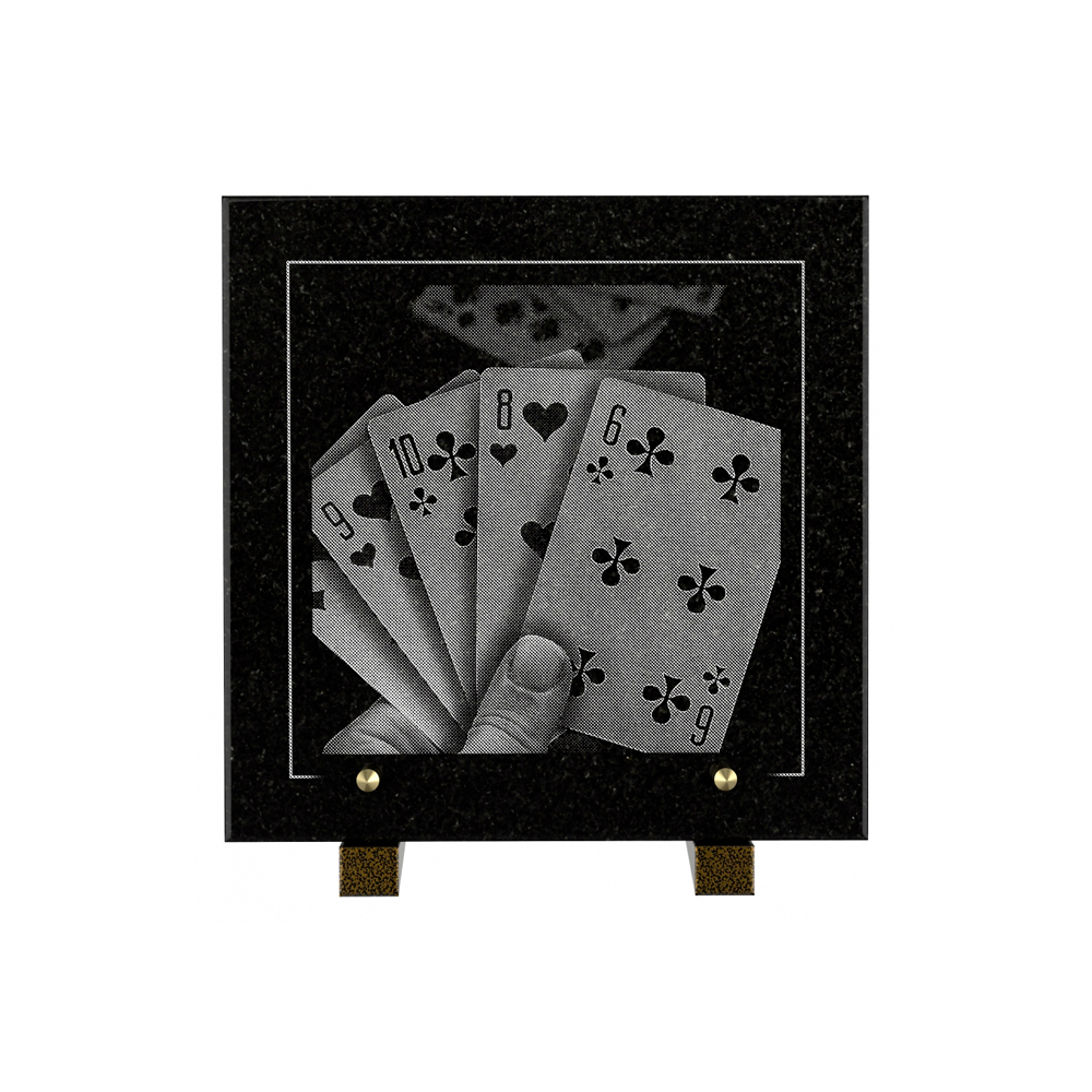 Plaque funéraire ÉVOCATION – Plaques Funéraires Créations® – vue complémentaire