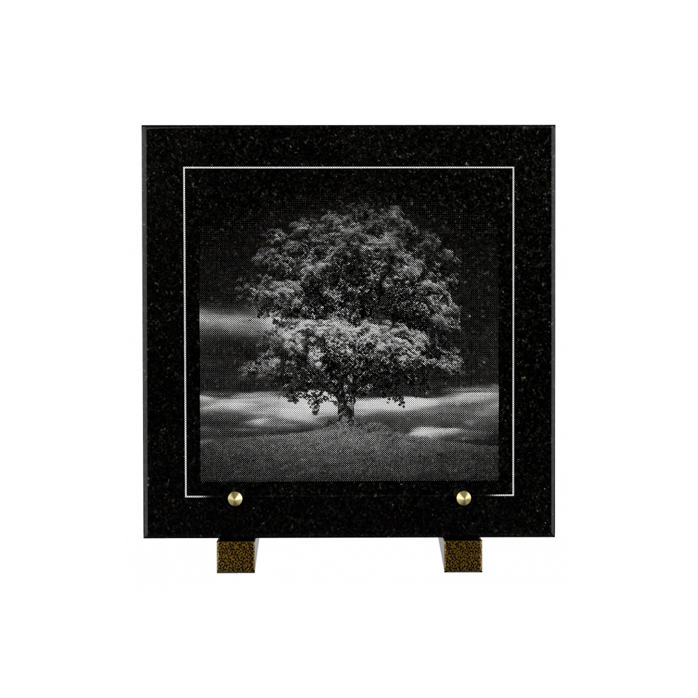 Plaque funéraire ÉVOCATION – Plaques Funéraires Créations®