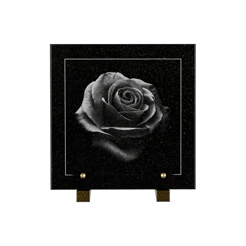 Plaque funéraire ÉVOCATION – Plaques Funéraires Créations® – vue complémentaire