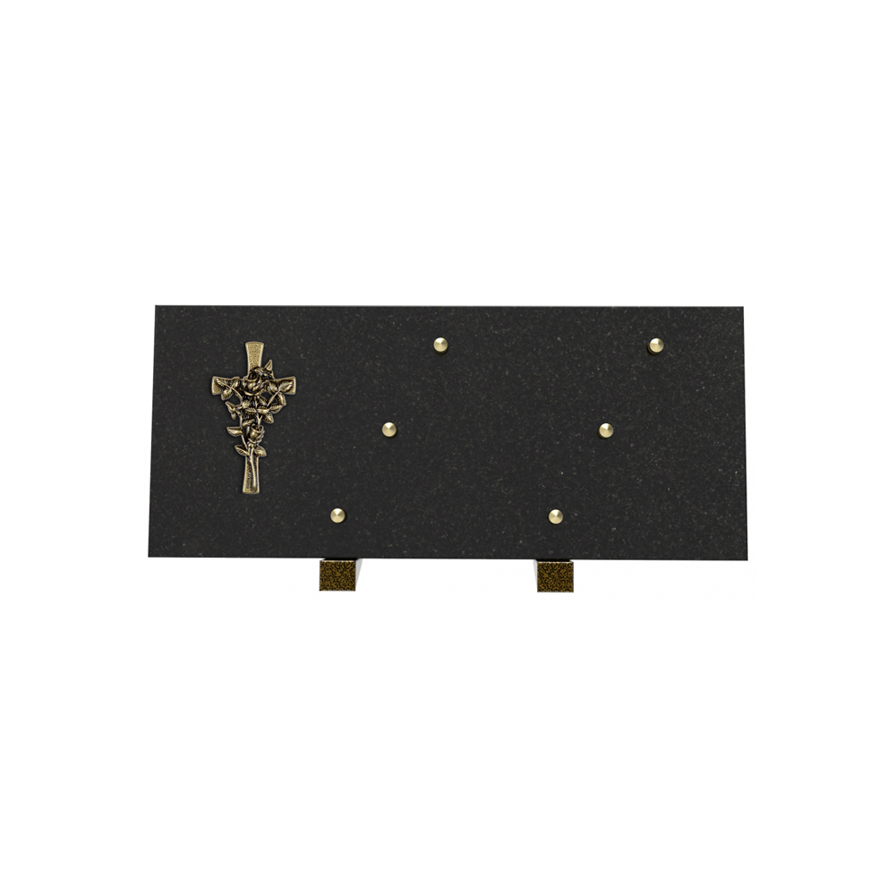 Plaque funéraire ÉLYSÉE – Plaques Funéraires Créations® – vue complémentaire