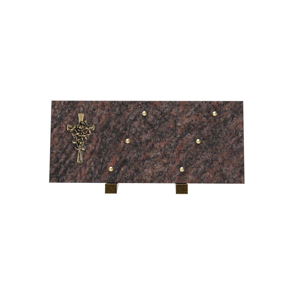 Plaque funéraire ÉLYSÉE – Plaques Funéraires Créations® – vue complémentaire