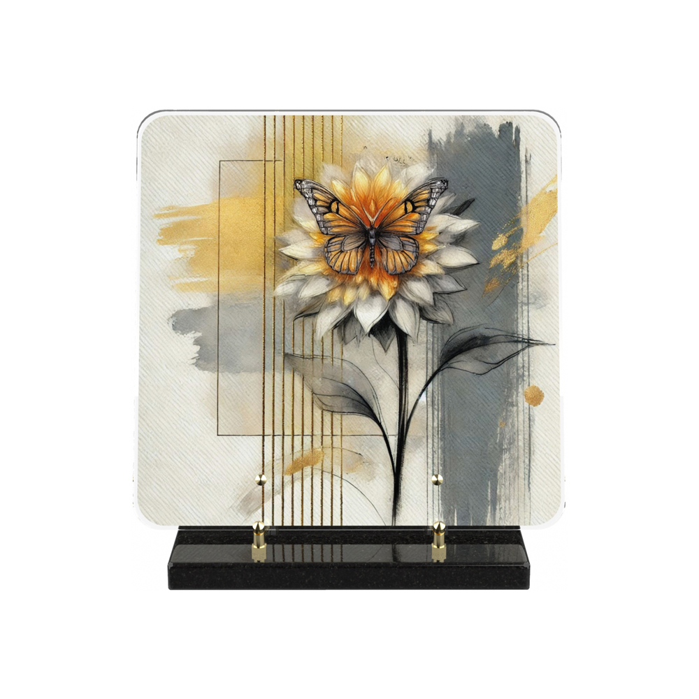 Plaque funéraire ARTEMIS – Plaques Funéraires Créations® – vue complémentaire