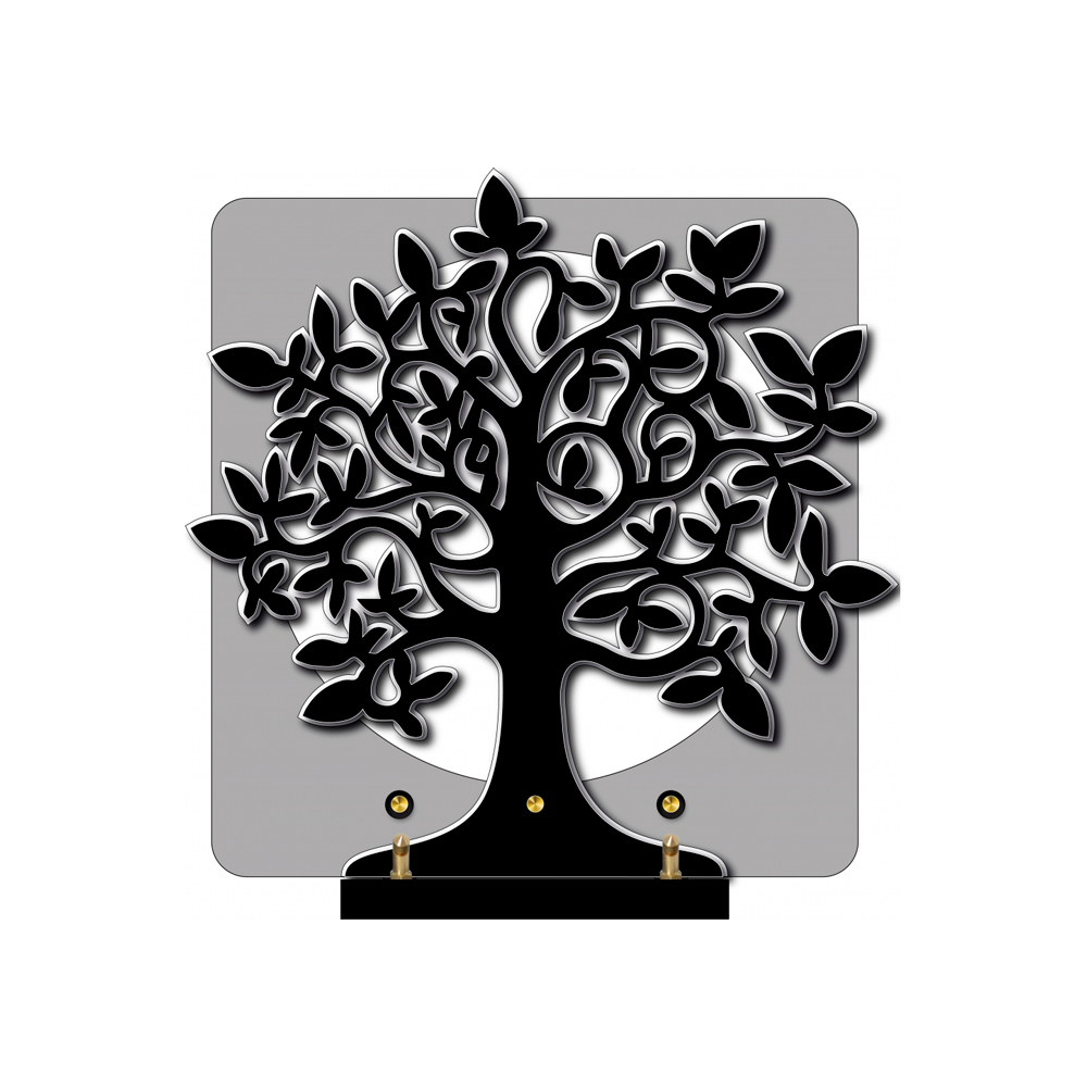 Plaque funéraire ARBRE CARRÉ – Plaques Funéraires Créations®