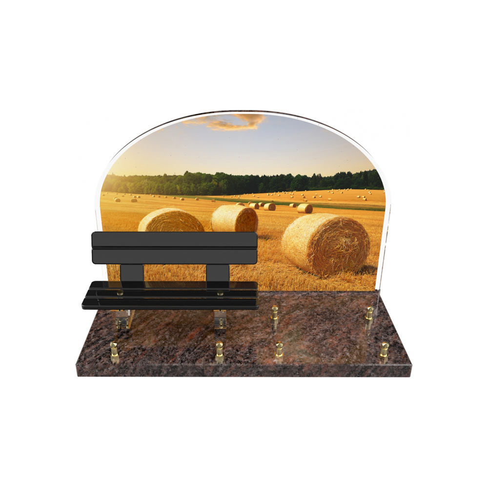 Plaque funéraire PAUSE – Plaques Funéraires Créations®