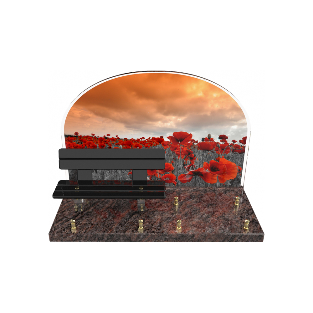 Plaque funéraire PAUSE – Plaques Funéraires Créations® – vue complémentaire