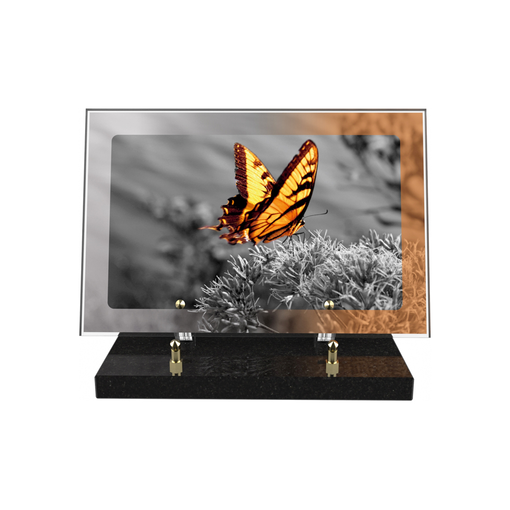 Plaque funéraire NUANCES – Plaques Funéraires Créations® – vue complémentaire