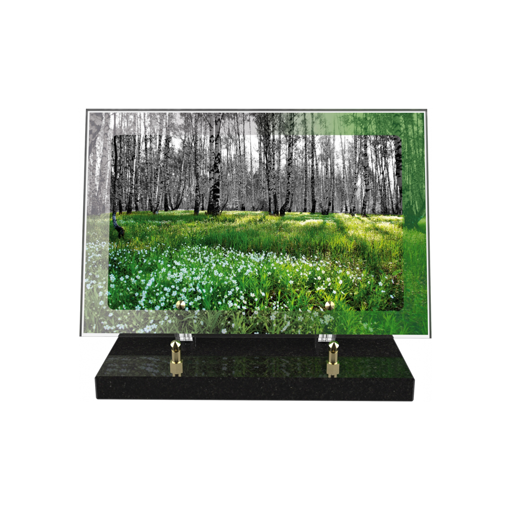Plaque funéraire NUANCES – Plaques Funéraires Créations® – vue complémentaire
