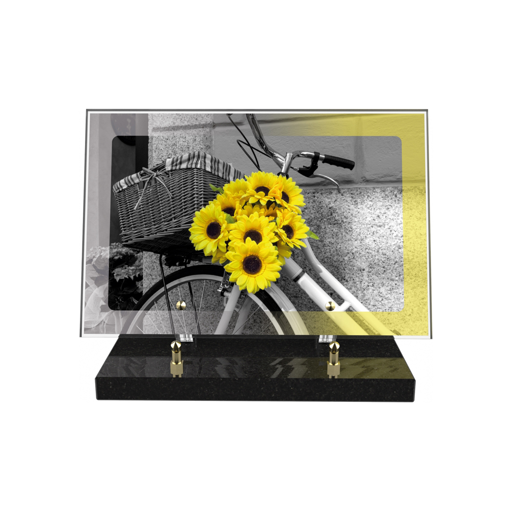 Plaque funéraire NUANCES – Plaques Funéraires Créations® – vue complémentaire