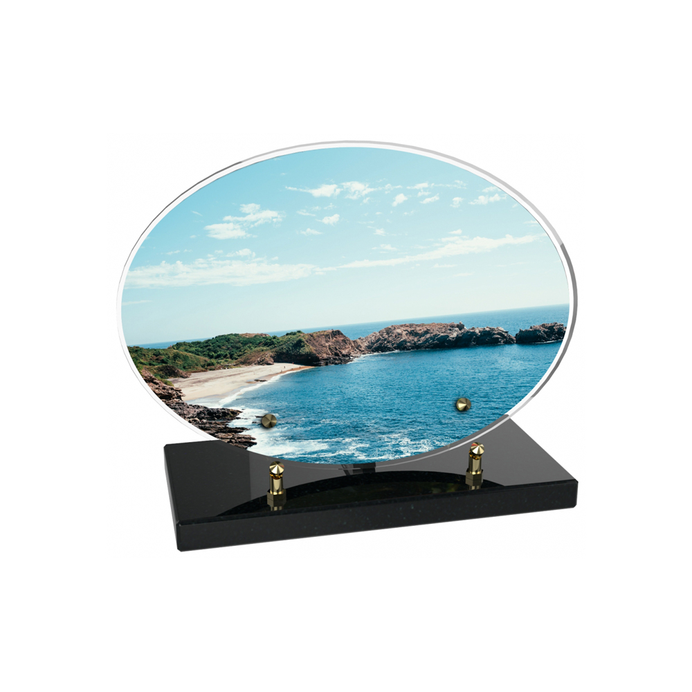 Plaque funéraire OVALE – Plaques Funéraires Créations® – vue complémentaire