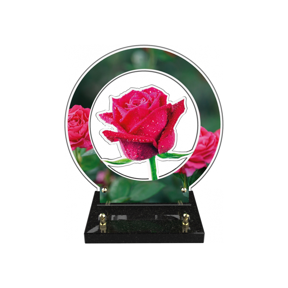 Plaque funéraire ANNEAU – Plaques Funéraires Créations® – vue complémentaire