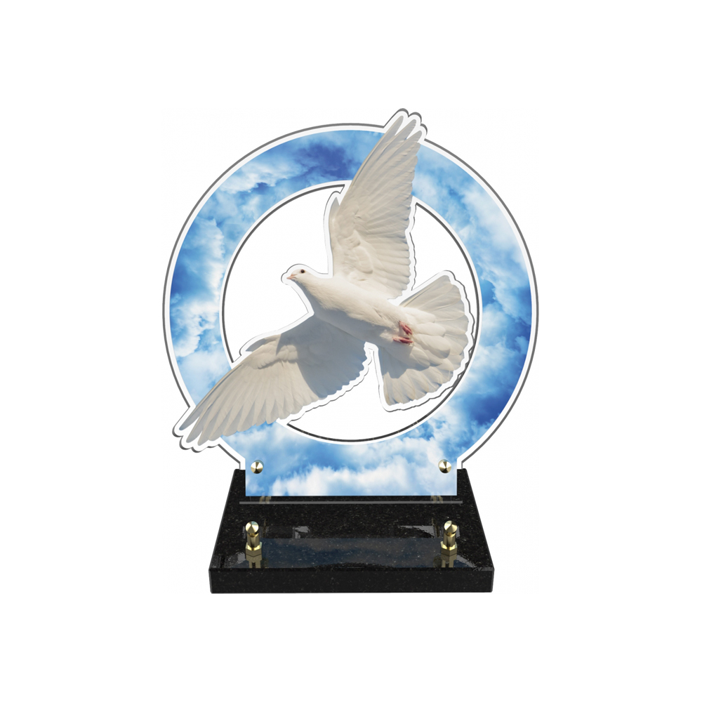 Plaque funéraire ANNEAU – Plaques Funéraires Créations®