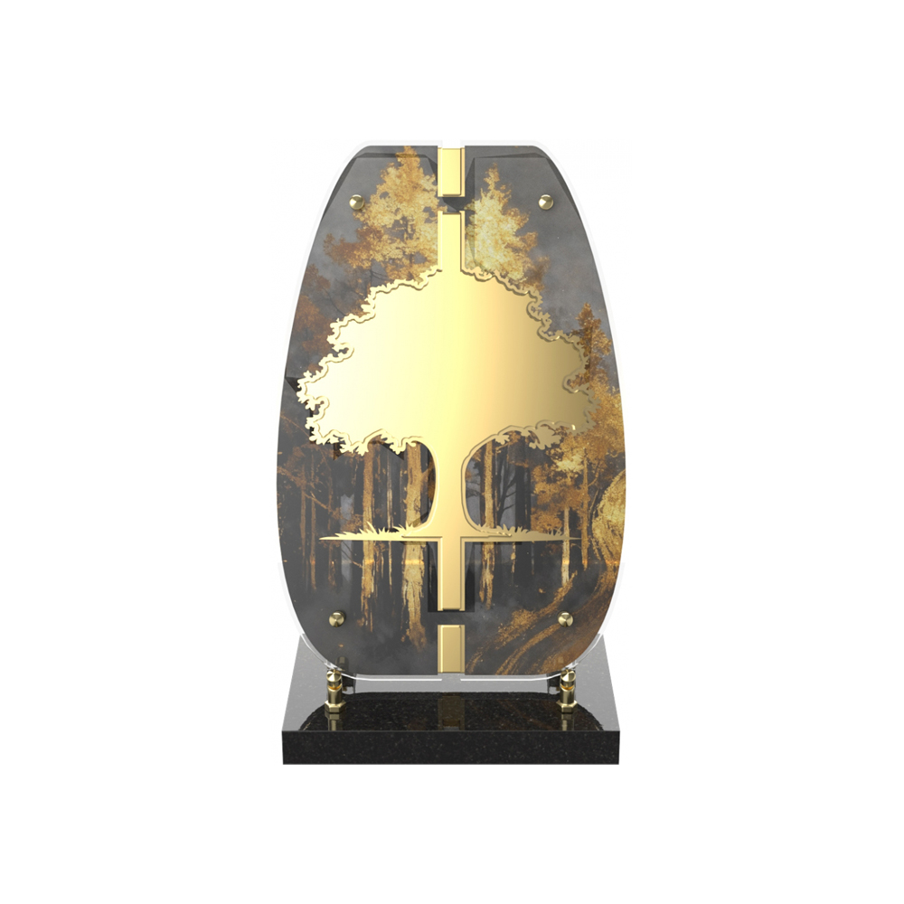 Plaque funéraire ZELTA – Plaques Funéraires Créations® – vue complémentaire