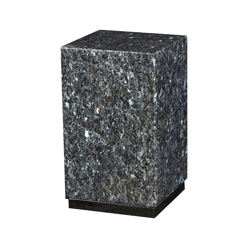 Urne funéraire CARRÉE Labrador Bleu – Plaques Funéraires Créations®