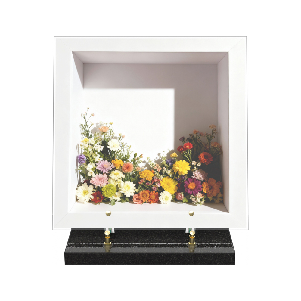 Plaque funéraire DIORAMA – Plaques Funéraires Créations® – vue complémentaire