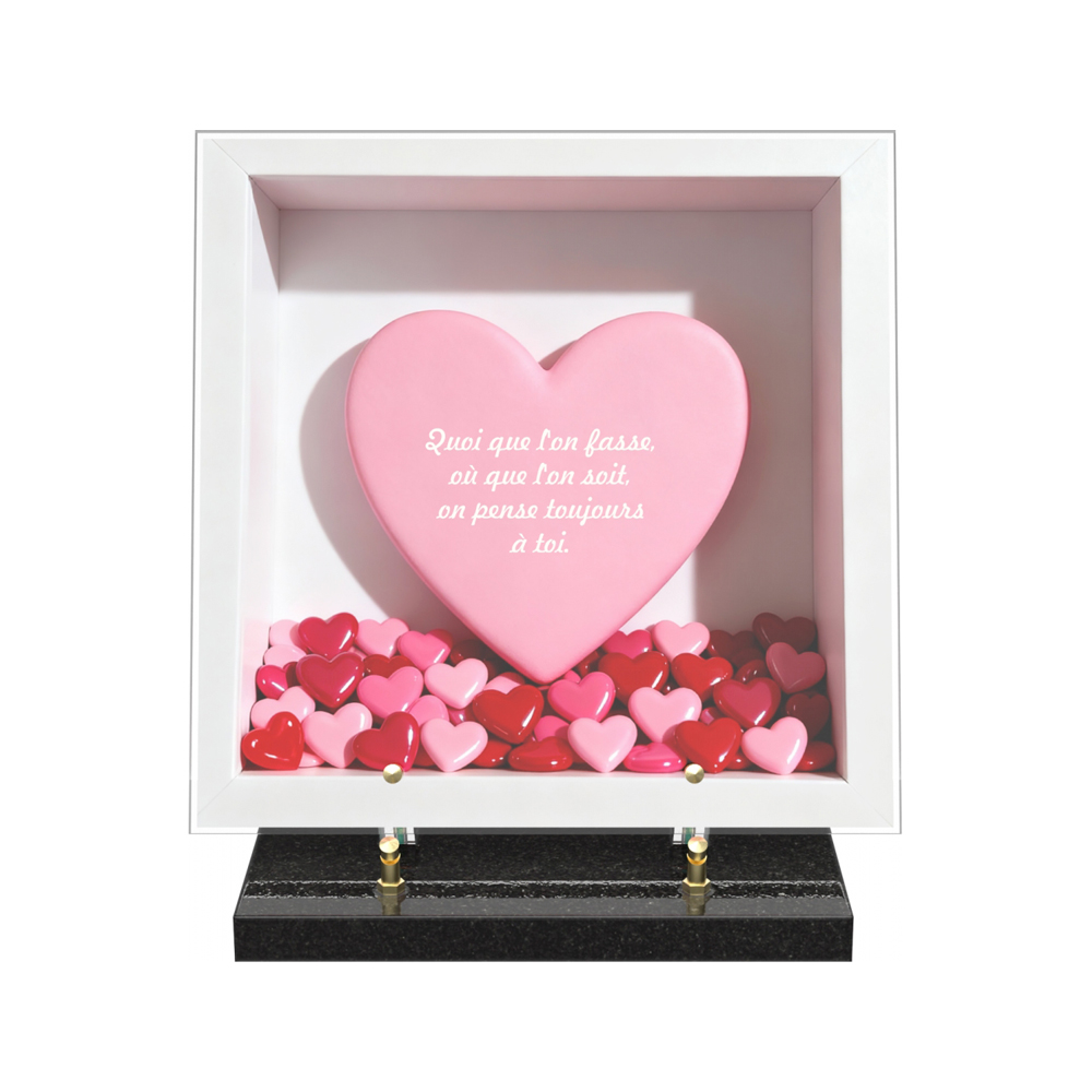 Plaque funéraire DIORAMA – Plaques Funéraires Créations® – vue complémentaire
