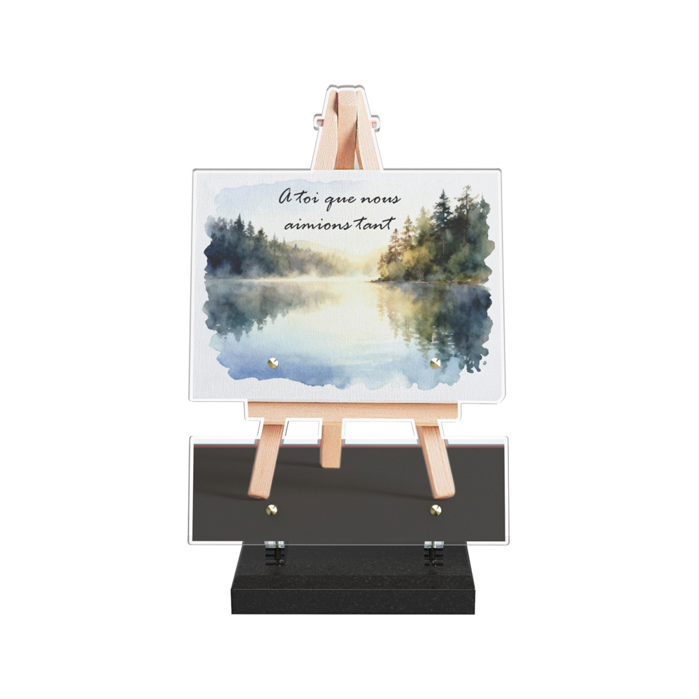 Plaque funéraire PITTURA – Plaques Funéraires Créations®