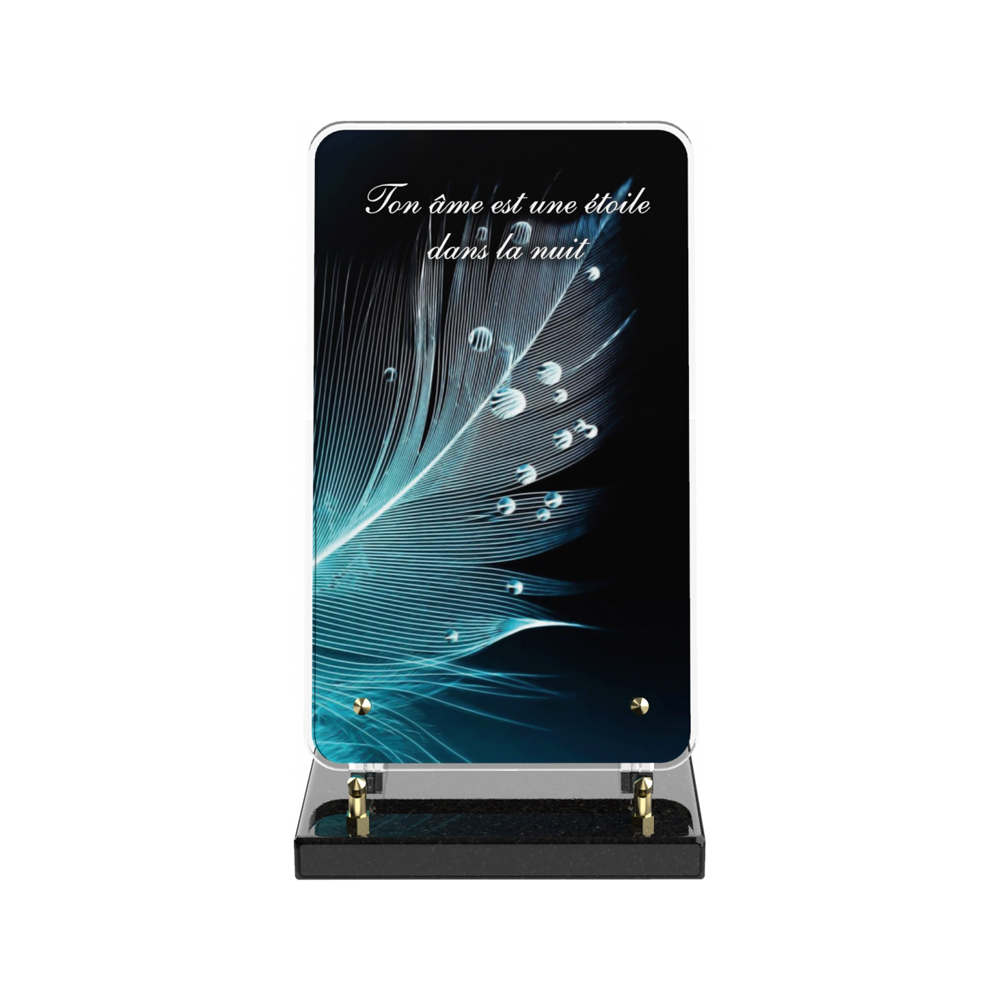Plaque funéraire SMARTPHONE – Plaques Funéraires Créations® – vue complémentaire