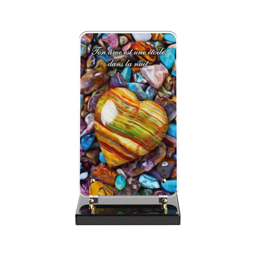 Plaque funéraire SMARTPHONE – Plaques Funéraires Créations® – vue complémentaire