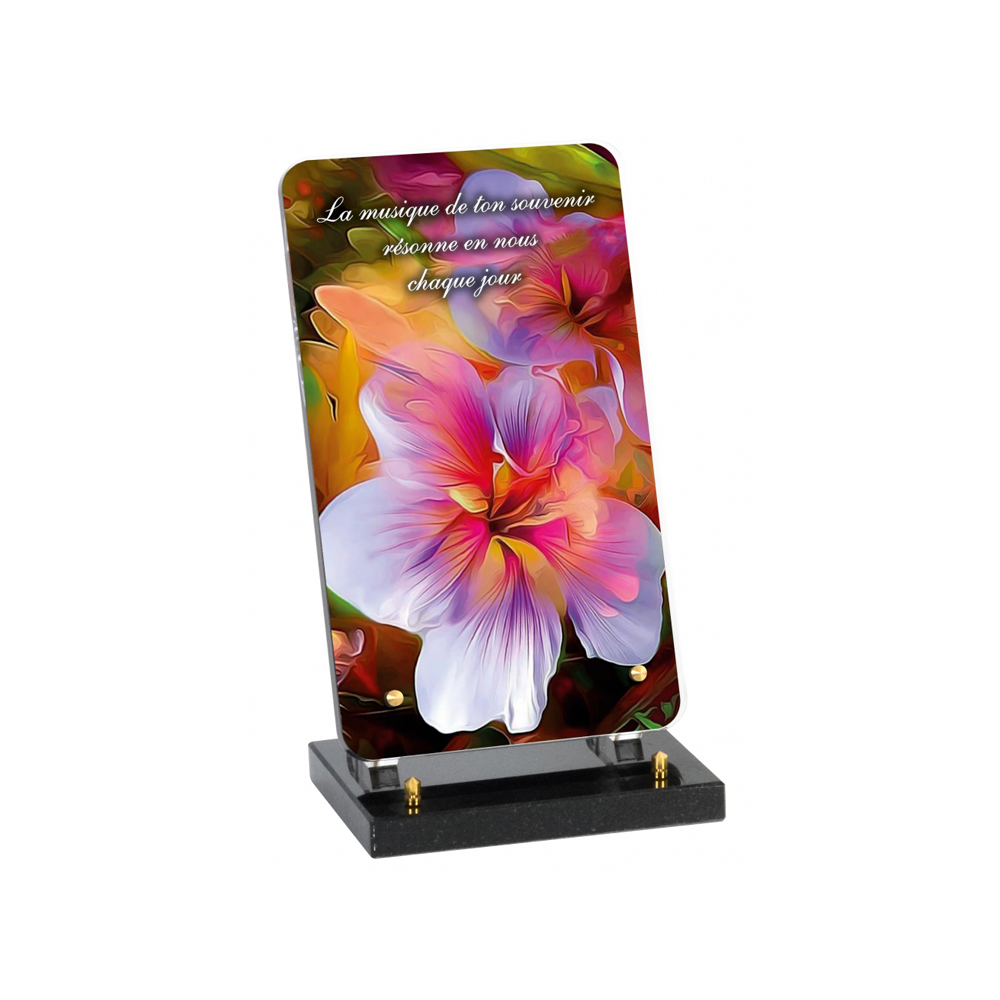 Plaque funéraire SMARTPHONE – Plaques Funéraires Créations® – vue complémentaire