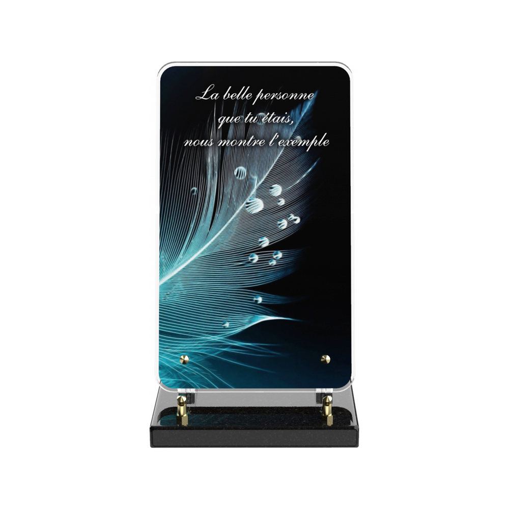 Plaque funéraire SMARTPHONE – Plaques Funéraires Créations® – vue complémentaire