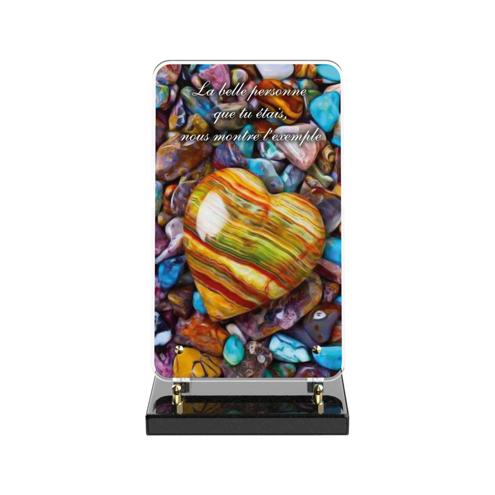 Plaque funéraire SMARTPHONE – Plaques Funéraires Créations® – vue complémentaire