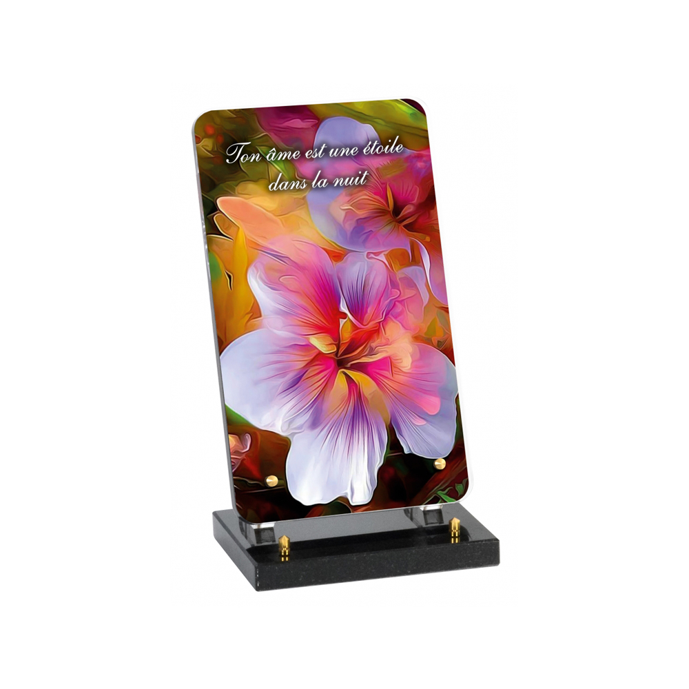 Plaque funéraire SMARTPHONE – Plaques Funéraires Créations® – vue complémentaire
